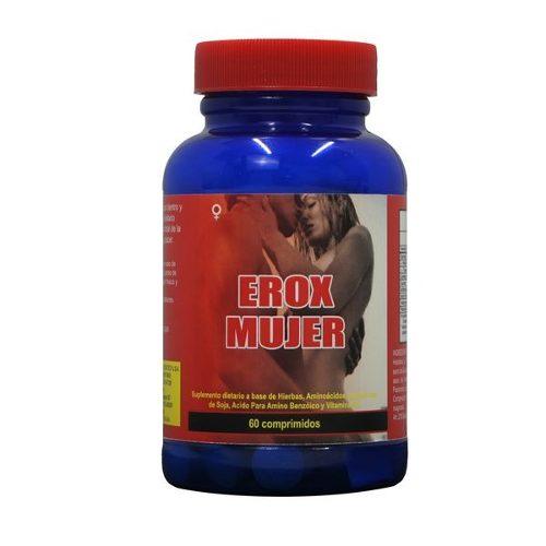 Erox Mujer + Orgasmos + Capsulas Femeninas + Lubricacion