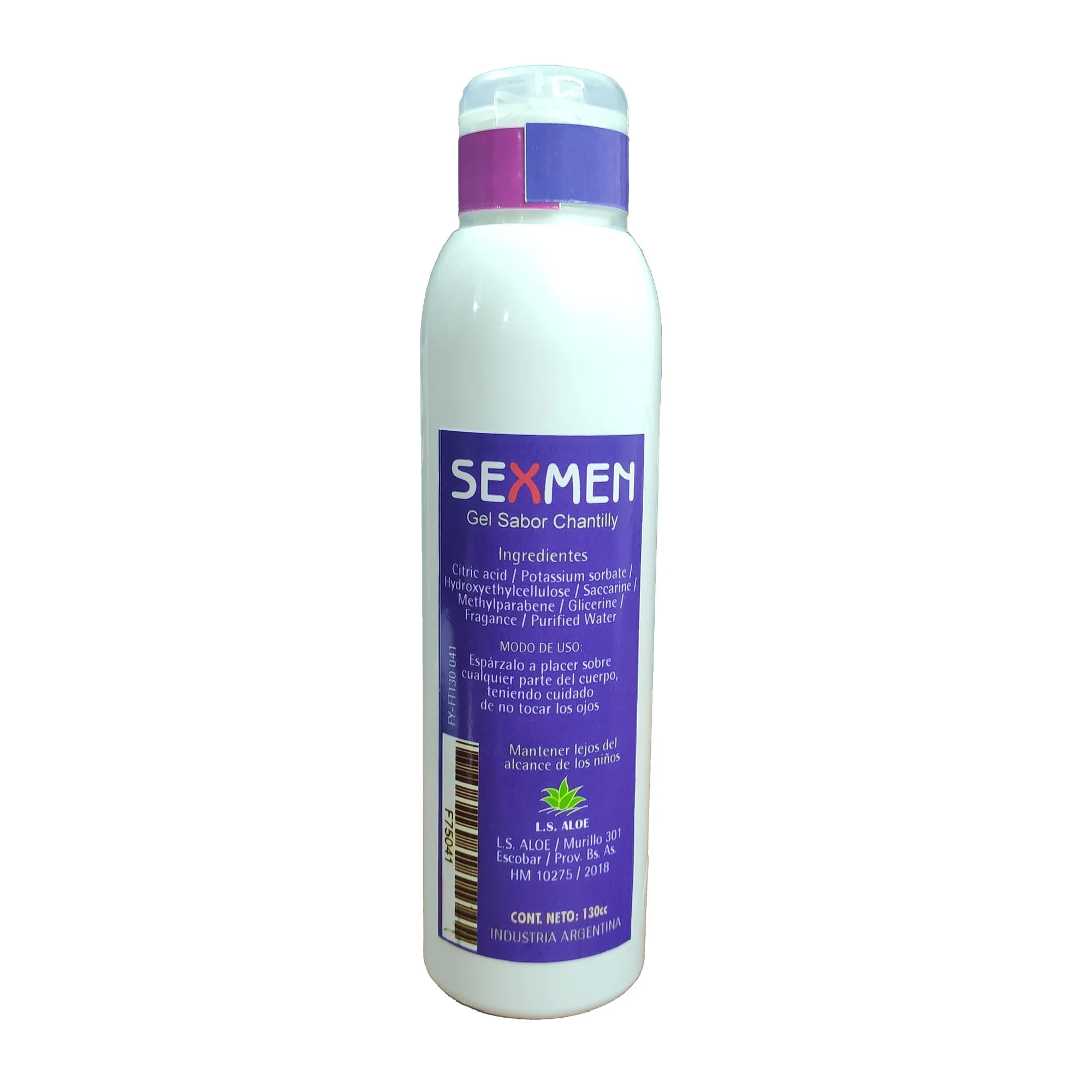 Gel Lubricante Intimo Simil Semen Saborizado 130cc FYL - Imagen 2