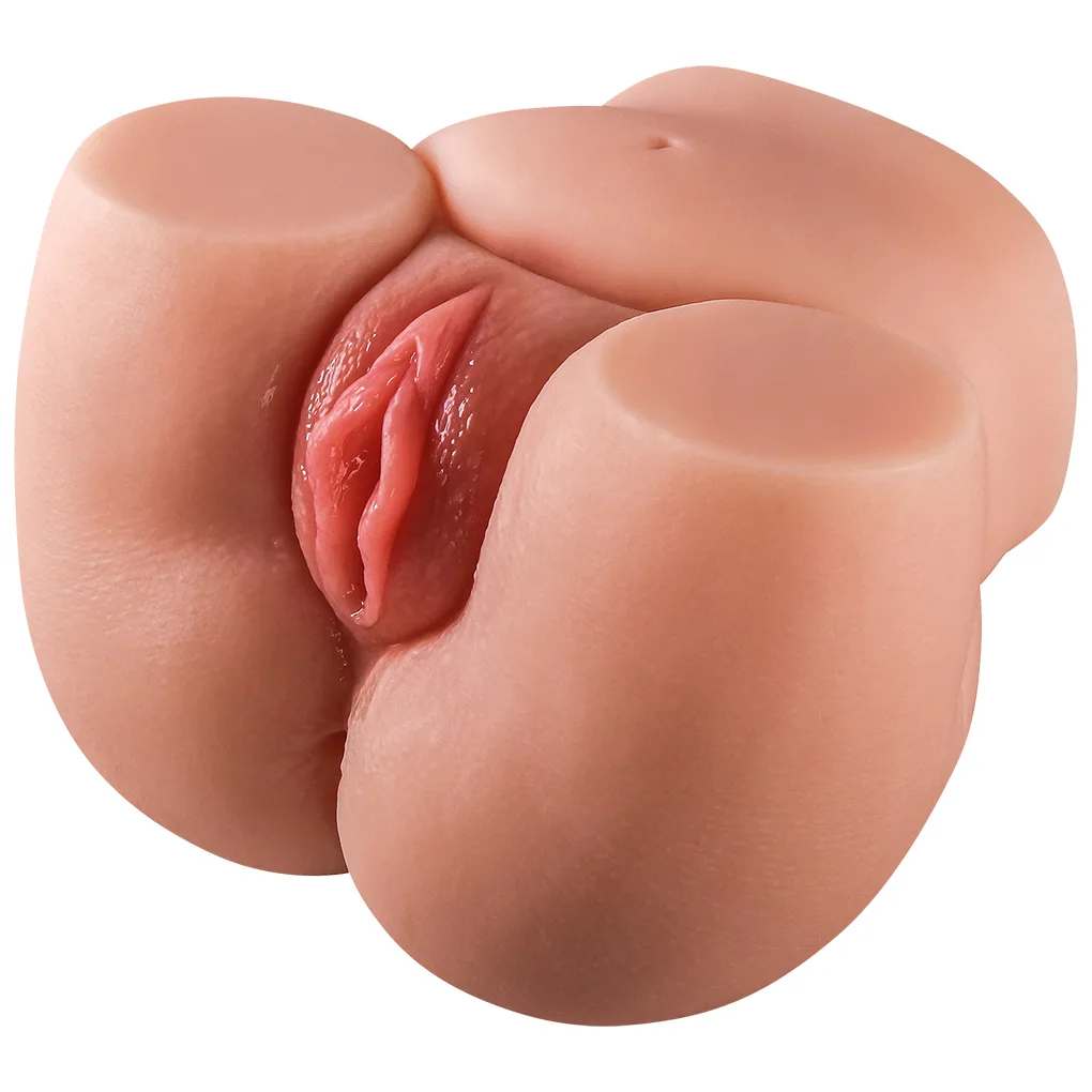 Masturbador Cola y Vagina de silicona (15 x 13cm) - Imagen 5