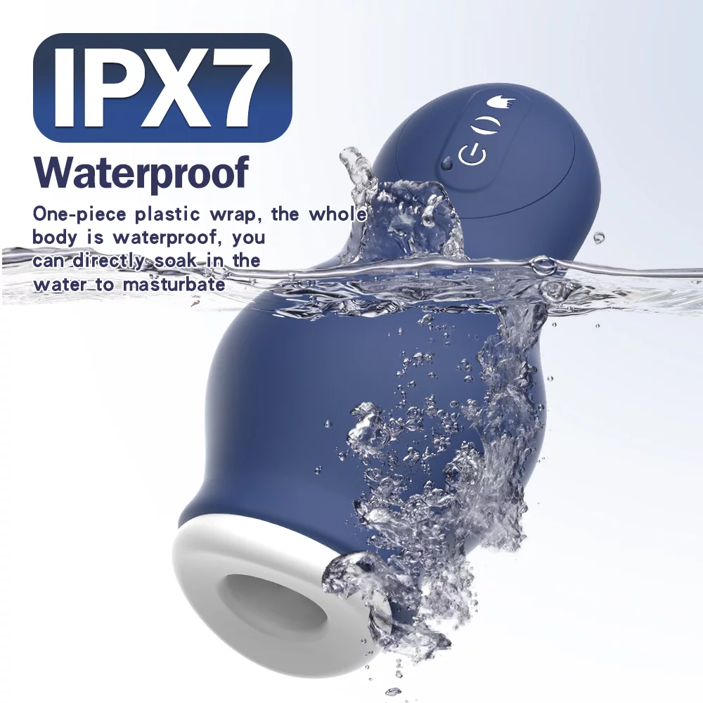 Masturbador Masculino Training Cup Vibra y Succiona - Imagen 4