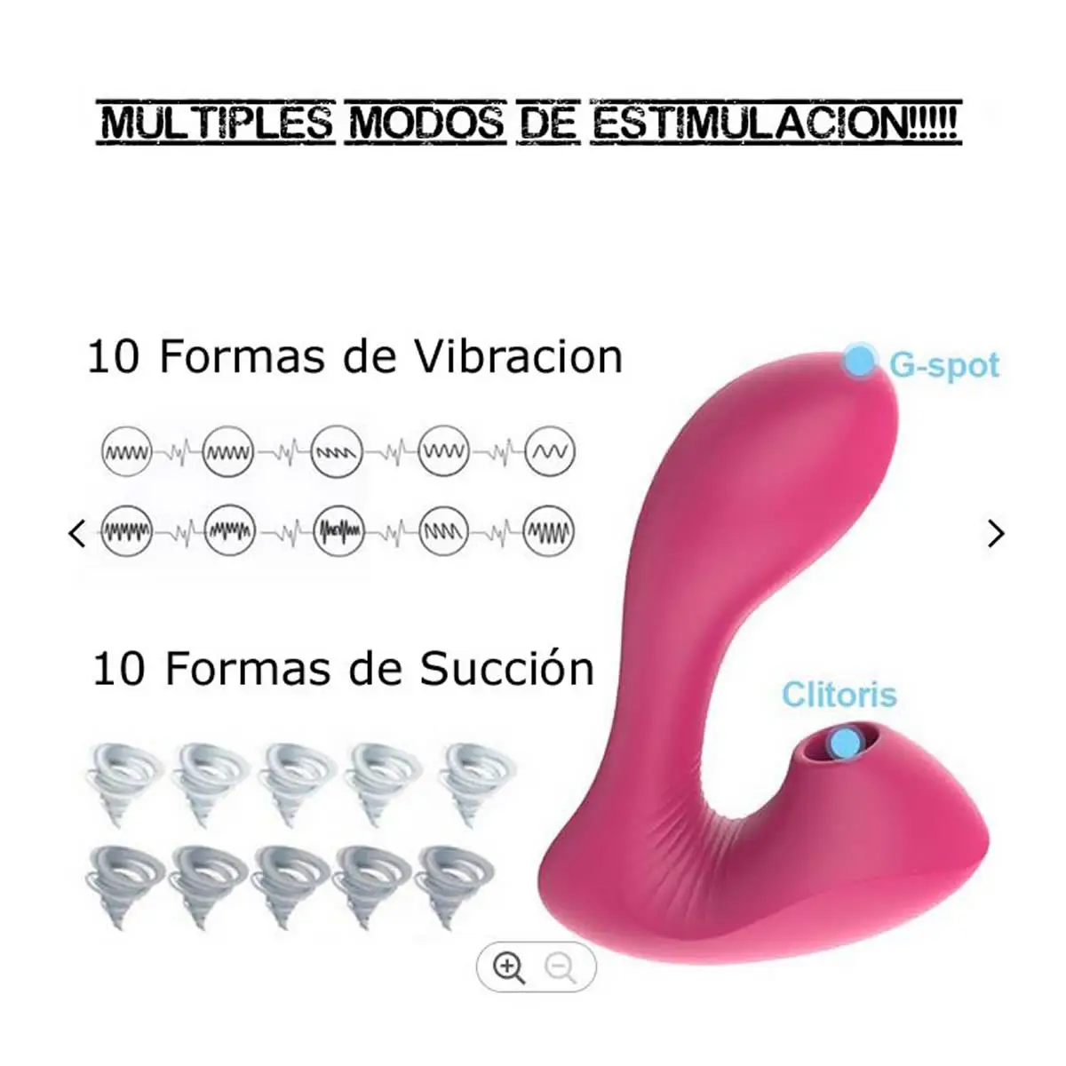 Succionador Vibrador Mary USB - Imagen 4