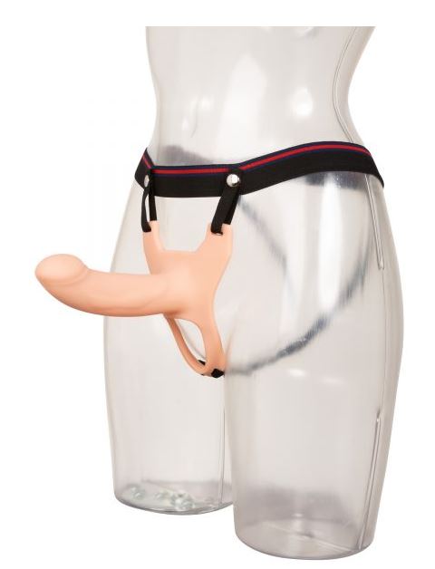 Protesis Peneana Semi Rigida con Arnes 14x3cm - Imagen 2