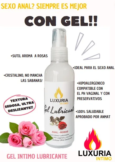 Combo Gel Lubricante Luxuria Pack x3
