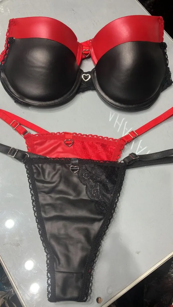 Conjunto Bustier Engomado Tasa Soft Push Up (art 2042) Talle 85 al 100