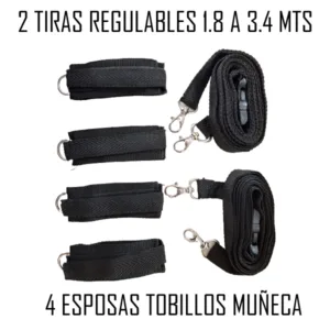 Arnés De Cama Completo - Amarre con Esposas y Mosqueton: imagen 3